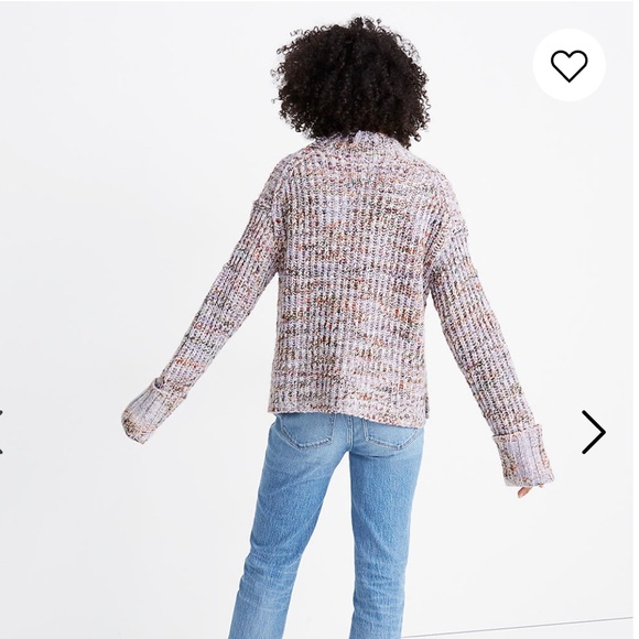 LAST M! NWT Madewell | Rayner Mock Neck Sweater - Picture 6 of 7
